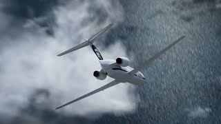 Alaska Airlines Flight 261  Crash Animation 2 [upl. by Nylirej]