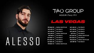 Alesso Live In Las Vegas Tao Group Hospitality Residency 2024 [upl. by Boesch]