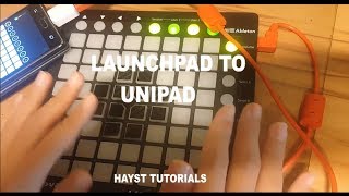 How To Connect Your LaunchPad To Your Phone Using Unipad  Hayst Tutorials [upl. by Elades]