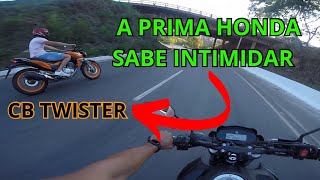 CB TWISTER E FAZER 250 NO MESMO ROLE FULL HD [upl. by Koval82]