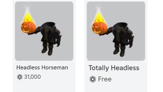 FOR FREE Roblox Headless Horseman [upl. by Gabbi473]