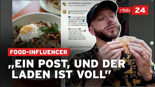 Wie FoodInfluencer die Berliner GastronomieBranche beeinflussen [upl. by Rekoob]