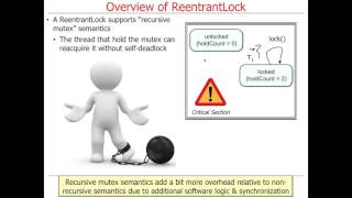 Java ReentrantLock parts 13 [upl. by Ellenig]