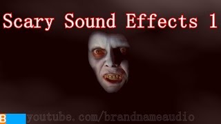 Scary Sound Effects 1 [upl. by Evonne406]