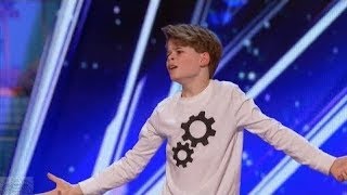 Merrick Hanna 12 Year Olds Captivating Dance Performance Full Audition  Americas Got Talent 2017 [upl. by Jefferson196]