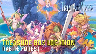 Trials of Mana  Rabite Forest Treasure Box Locations [upl. by Erusaert]