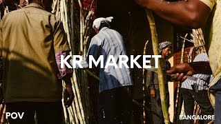 Street Photography at KR Market  Bangalore  POV  Fuji  XE4 [upl. by Strephonn]