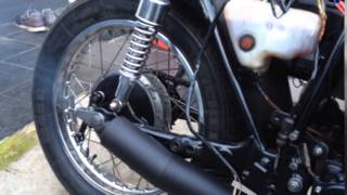 first start up Suzuki GT 550 [upl. by Lahtnero]