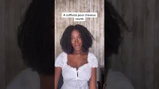 Coiffure cheveux naturel court [upl. by Quiteria]