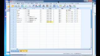 SPSS 18 欠損値の処理 Missing Values 1 日本語 [upl. by Lorrad]