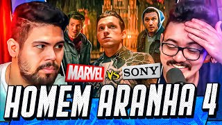 HOMEM ARANHA 4 VAI SER CANCELADO TRETA SONY VS MARVEL  MILES MORALES  The Nerdz 160 [upl. by Nedi]