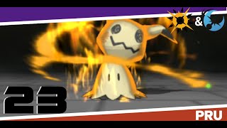 Pokemon Ultra Sun amp Moon Walkthrough Part 23 Trial Captain Acerola and Totem Mimikyu [upl. by Tillman891]