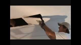 How to repair a water damaged ceilingPart 3 [upl. by Shamma394]