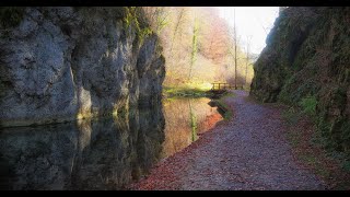 Von der Zwiefalter Ach über die Wimsener Höhle zum Glastal bei Zwiefalten [upl. by Etnaled]