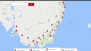 Tesla Supercharger Network  Australia Update [upl. by Atteroc]