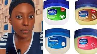 Original Vaseline Blueseal is the best face cream for dark and chocolate skin believe me [upl. by Gile]