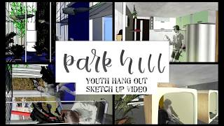 SKETCHUP VIDEO PARK HILL  Park Hill Flats  Hannah Louise  Interior Design [upl. by Terrill46]