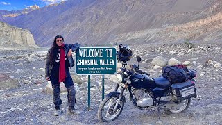 By far the most intense experience riding in Shimshal Valley  Explore with Panther Ep2 [upl. by Adnawyek]