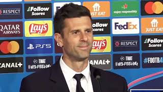 CONFERENZA STAMPA THIAGO MOTTA E THURAM PRE LILLA  JUVENTUS quot A Lilla per Ritrovare il Successo quot [upl. by Killy]