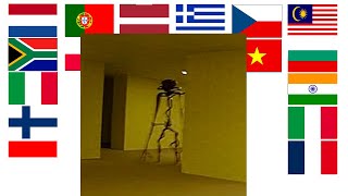 Backrooms in different languages meme [upl. by Jereld24]