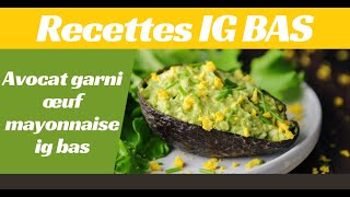 Avocat garni œuf mayonnaise ig bas 🥑🥚 [upl. by Nahbois]