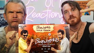 Meesaya Murukku  Title Song  Hiphop Tamizha ft Kharesma REACTION [upl. by Leirua]