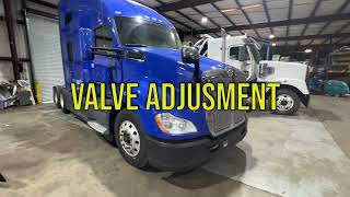 How to Do Valve Adjustment on Paccar MX13 [upl. by Leibarg374]