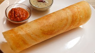 लोहे के तवे पर बाजार जैसा डोसा कैसे बनाये Dosa kaisa banate hain How to make dosa batter at home [upl. by Acisey19]