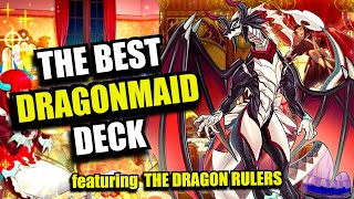 YuGiOh The BEST Dragonmaid Deck Profile ft The Dragon Rulers  January 2024  TCG Master Duel [upl. by Sweatt544]