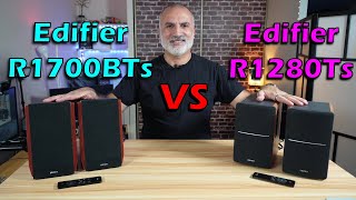 Edifier R1280TS vs Edifier R1700BTS [upl. by Weksler]