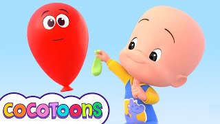 Los globos mágicos de Cuquín  ¡Aprende los colores  Cocotoons  Canciones infantiles [upl. by Zildjian]