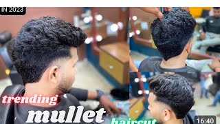 Hair style hair cut 😲 amazing 😍 hair cut 😍mullet cutting mullet haircutmullet haircut curly hairboys [upl. by Galitea869]