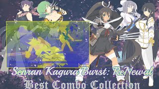 Senran Kagura Burst ReNewal  Best Combo Collection Top 5 Favorite Characters [upl. by Gnut]