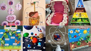 Latest science project ideas for school exhibition Science projectsdiy solar system project ideas [upl. by Sinnal980]