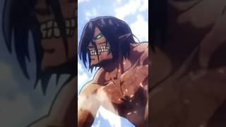 Big Titan vs Eren  attack on titan 😱😰  anime attackontitan eren titans shorts trending [upl. by Eigla535]