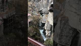 Sarswati river mana trending shorts viralvideo uttarakhand sarswati mana travel river love [upl. by Acessej]