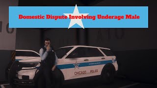 CPD Respond to Intense Domestic Dispute Involving Minor [upl. by Ilatfan]