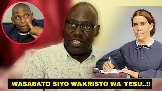 UONGO WA WASABATO UMEWEKWA WAZI NA USTADHI DANIEL WASABATO SIYO WAKRISTO PS MCH NDACHA KAISI [upl. by Elamrej]