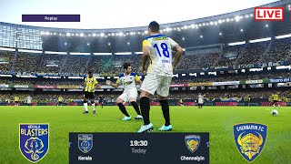 ISL Live Kerala Blasters vs Chennaiyin FC Match Today KBFC vs CFC isl202425 [upl. by Ariet660]