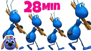 Nursery Rhymes and Kids Songs Ants Go Marching  Raggs TV [upl. by Nosirrah565]