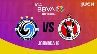 FÉNIX vs XOLOS  JORNADA 16  Liga BBVA MX  APERTURA 2024  UniversoJUCN [upl. by Stoughton309]