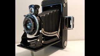 Zeiss Ikon Ikonta D 52015 Tessar 12cm 45 Compur [upl. by Cioffred]