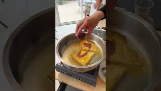 FRANCE The Steps in Making Crepes Suzette My French Dessert [upl. by Rayna]