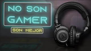 Mejores que Cualquier Audifono Gamer  ATH M50X I Review [upl. by Grimaud]