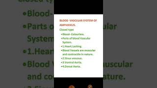 Blood Vascular System of Amphioxus DrSusheela GhoshAssociate Professor [upl. by Prasad]