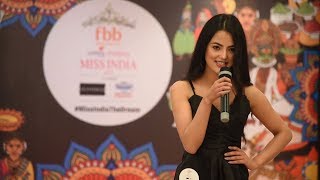 Garima Vermas introduction at Miss India Himachal Pradesh 2019 auditions [upl. by Sadirah]