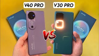 Vivo V40 Pro Vs Vivo V30 Pro Full Comparison  Vivo V40 Pro Price In India [upl. by Ehcram]