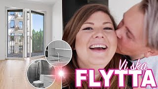 VI HAR KÖPT EN LÄGENHET  FLYTTVLOGG 1 [upl. by Darcy]