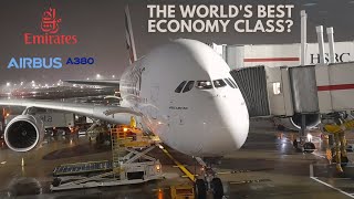 Trip Report  Emirates A380 Economy Class Review  Dubai  Cairo [upl. by Kunkle481]