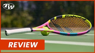 Babolat Pure Aero Rafa ORIGIN Review 💥 plow through power amp spin in a tour level tennis racquet [upl. by Names]